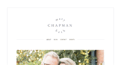 Desktop Screenshot of marybethchapman.com